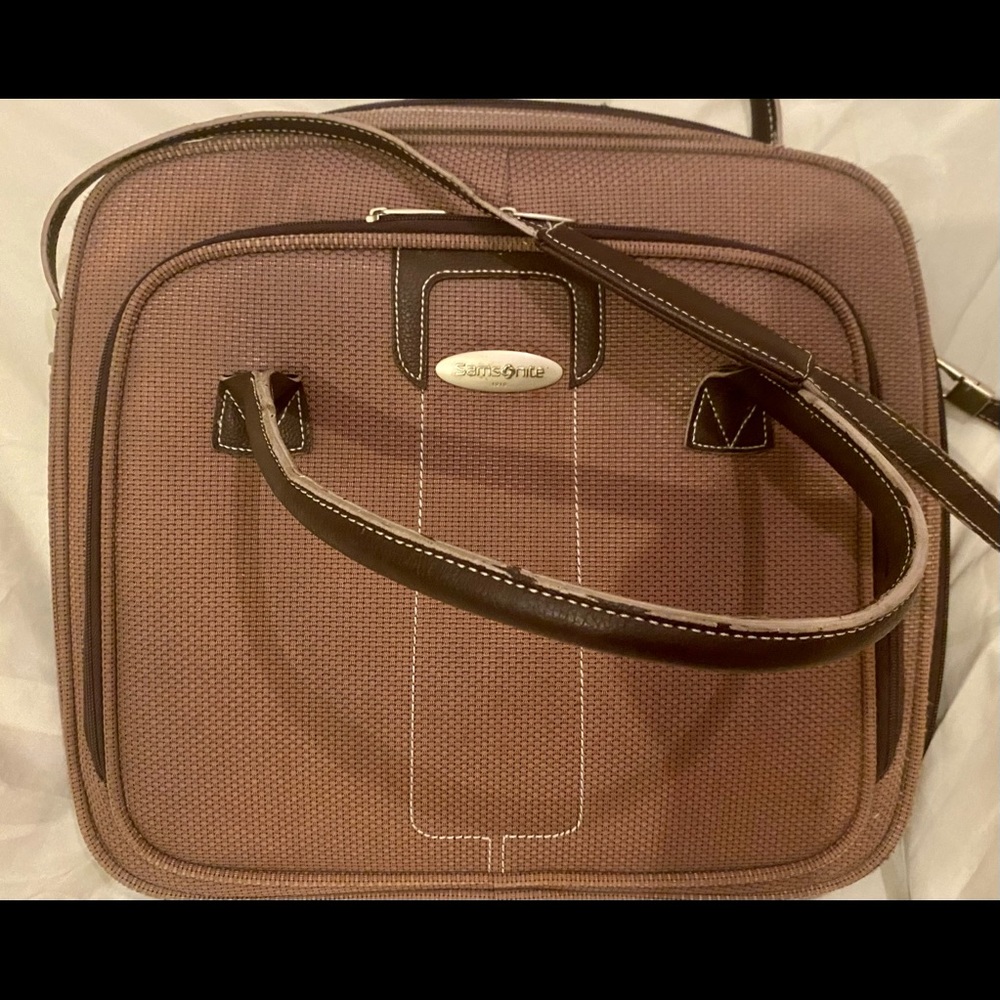 Samsonite laptop and briefcase